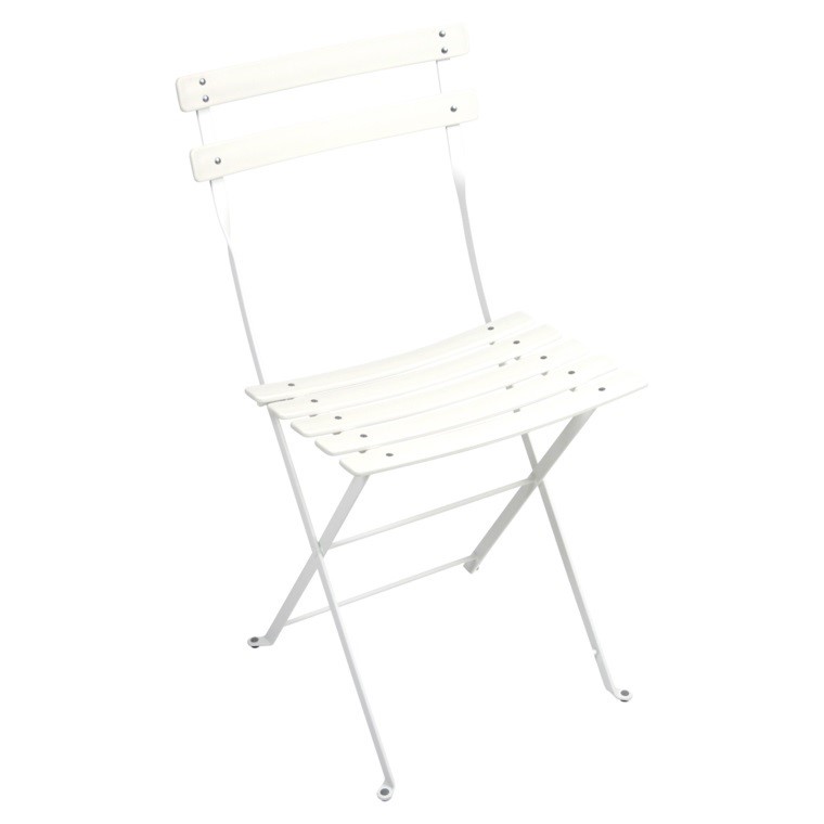 white folding bistro chairs