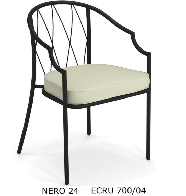 Emu Como stackable Armchairs low backrest