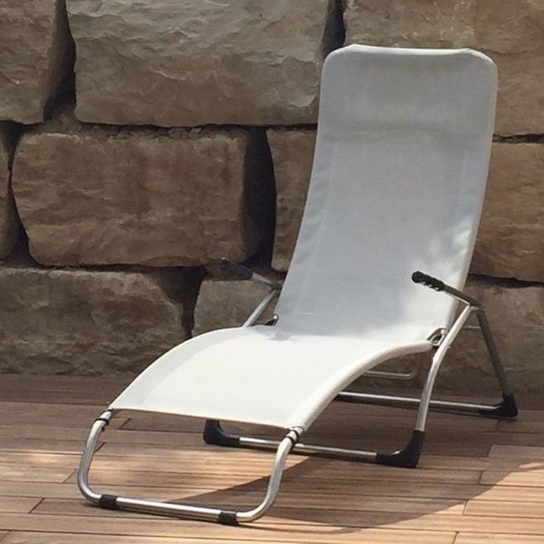 Rocking Deck Chair Samba Fiam Aluminium Frame