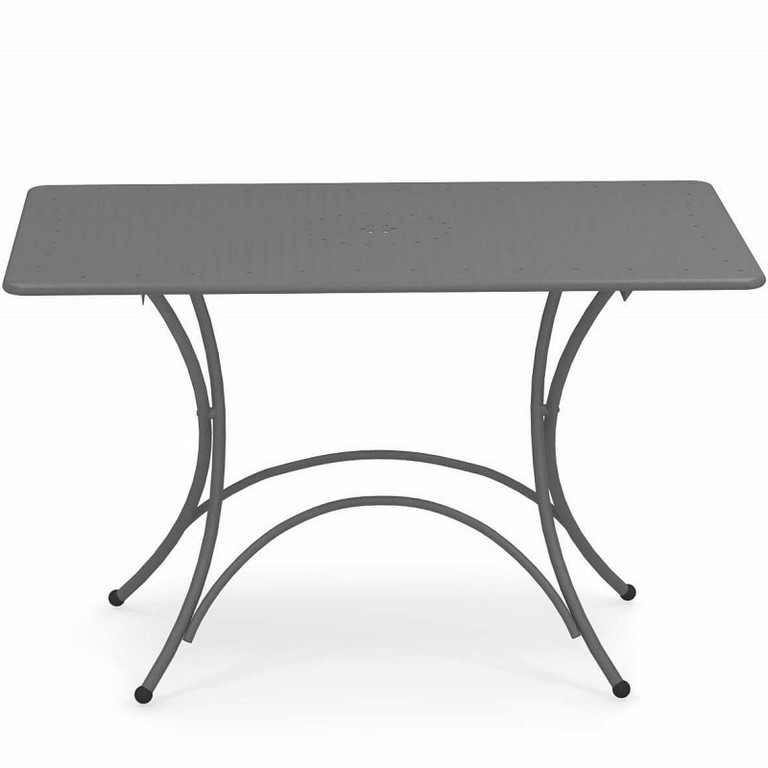 Pigalle Rectangular Folding Table Emu cm. 118x76