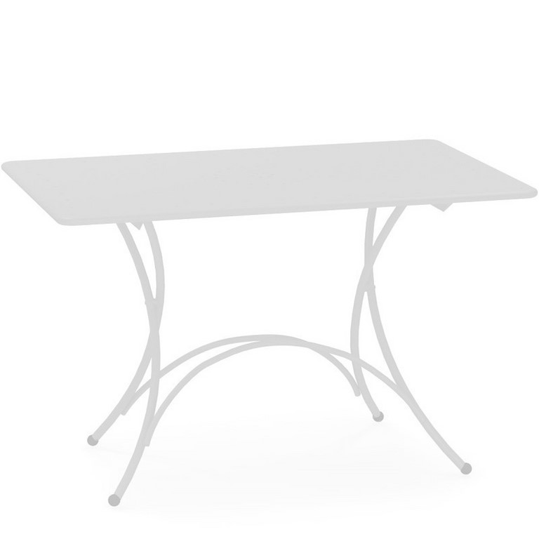 Pigalle Rectangular Folding Table Emu cm. 118x76