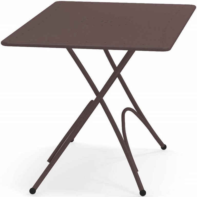 Pigalle Rectangular Folding Table Emu cm. 118x76