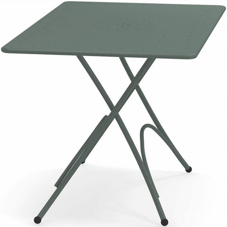 Pigalle Rectangular Folding Table Emu cm. 118x76