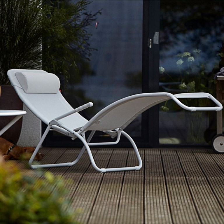 Rocking Deck Chair Samba Fiam Aluminium Frame