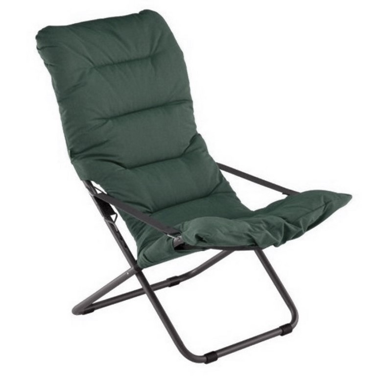 Deck Chair Softy Fiam Steel Anthracite Frame