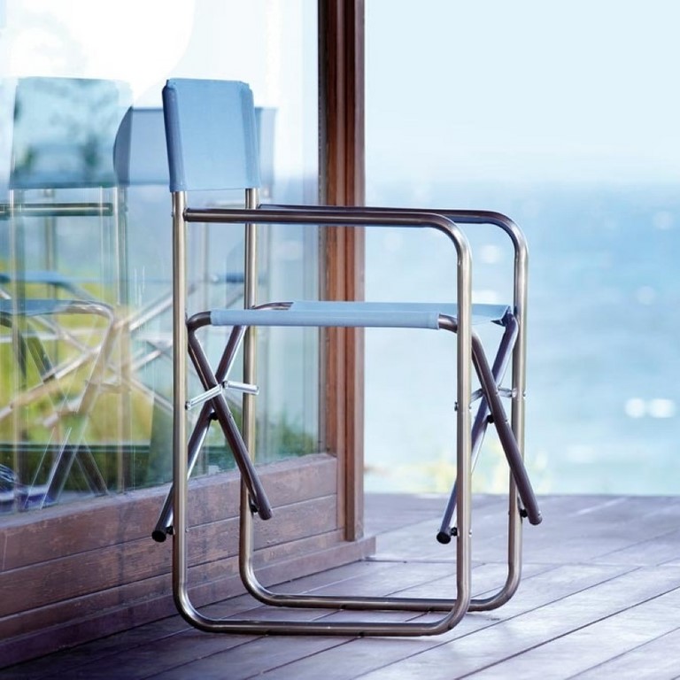 Director's Chair Fiam Aluminium Frame