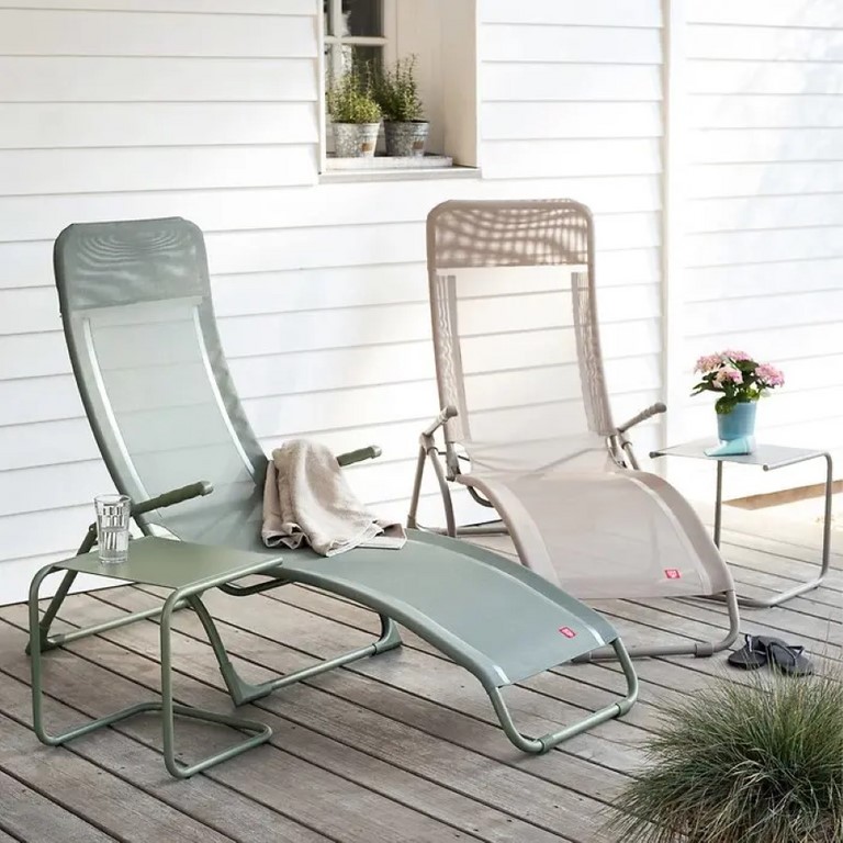 Rocking Deck Chair Samba Fiam Aluminium Frame