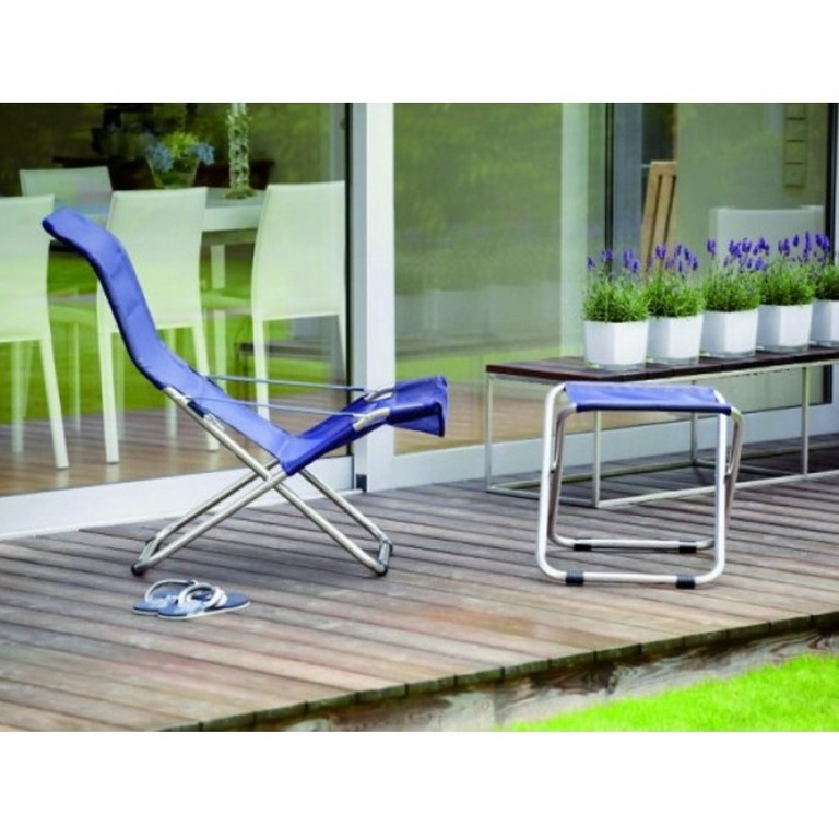 Deck Chair Fiesta Fiam Aluminium Frame