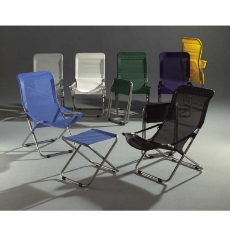 Deck Chair Fiesta Fiam Aluminium Frame