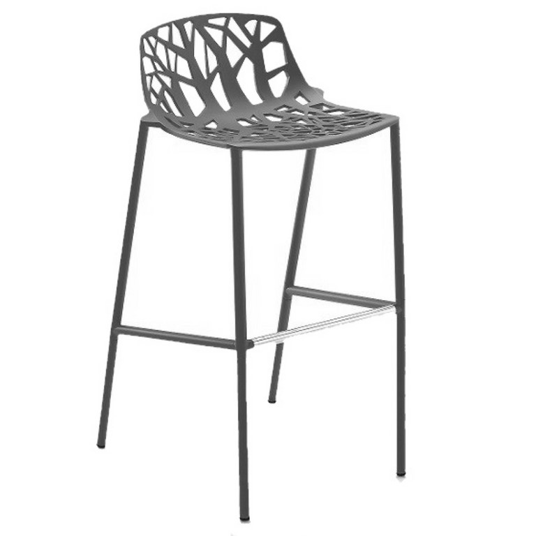 Forest Stackable Low Backrest Stools Fast