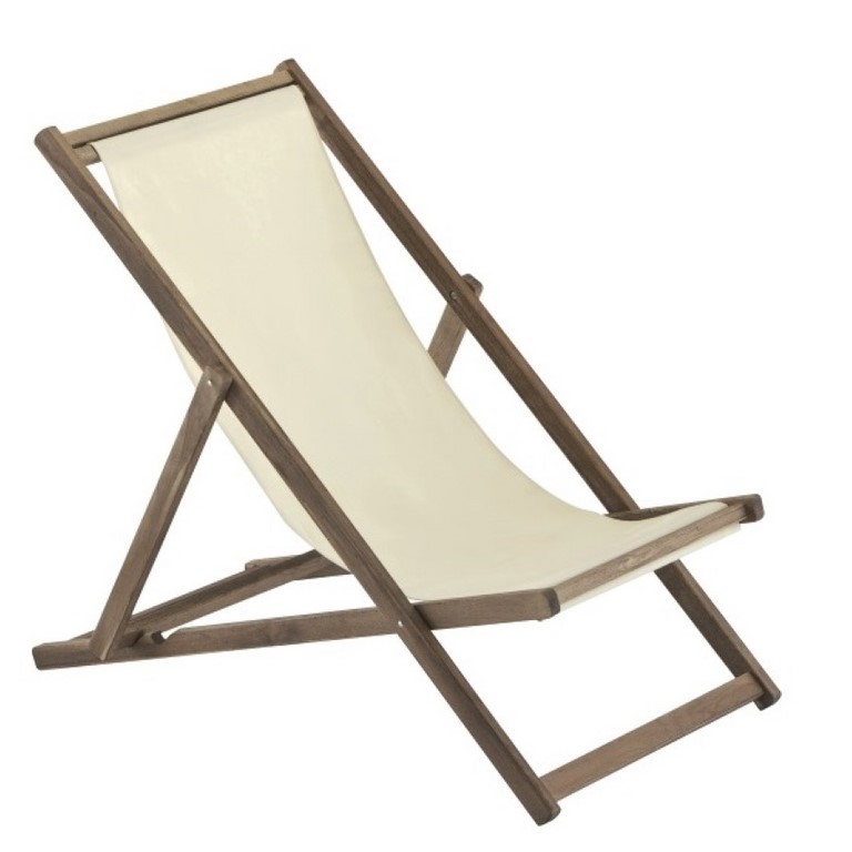 Deck Chair Fiam Wood Frame