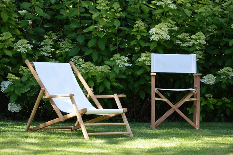 Deck Chair Fiam Wood Frame