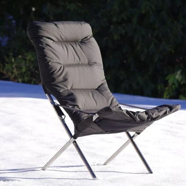 Deck Chair Softy Fiam Steel Anthracite Frame