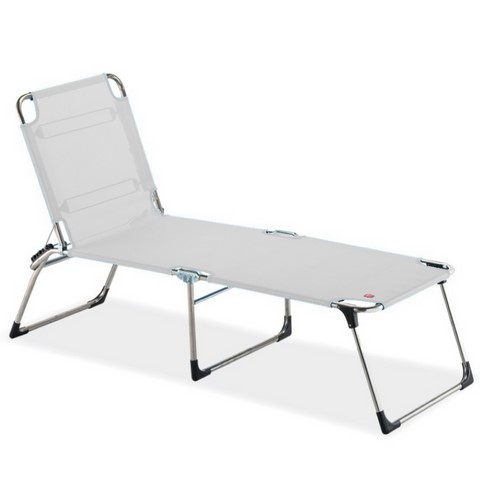 Folding Sunbed Amigo XL 40 Fiam Aluminium Frame