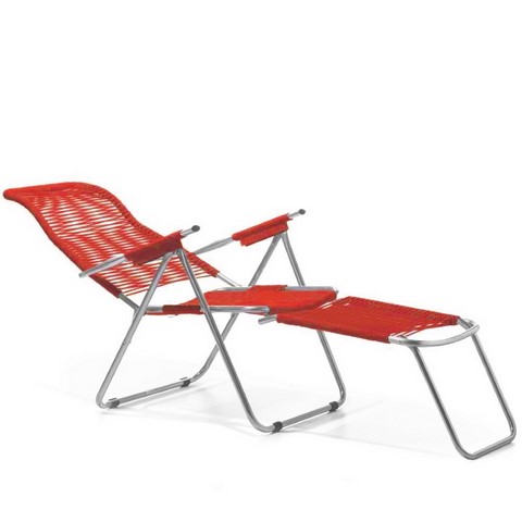 Deck Chair Spaghetti Fiam Aluminium Frame