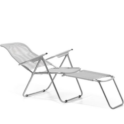 Deck Chair Spaghetti Fiam Aluminium Frame