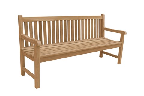 Classica 3/4 seat Bench teak wood Il Giardino di Legno