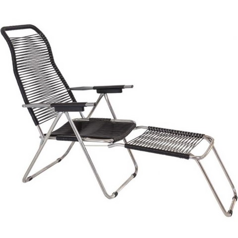 Deck Chair Spaghetti Fiam Aluminium Frame