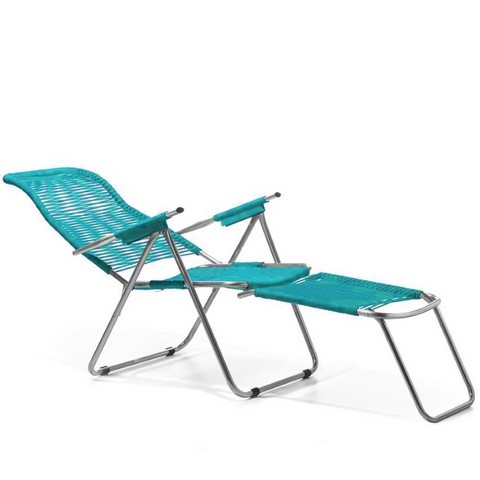 Deck Chair Spaghetti Fiam Aluminium Frame