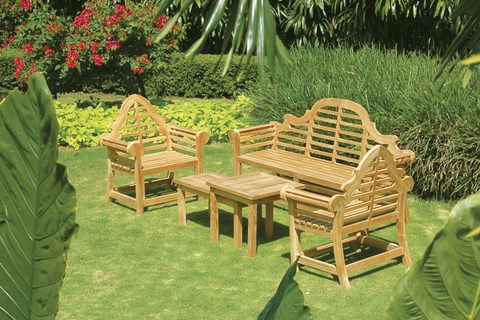 Sanur Low Table teak wood Centro Mobili Giardino