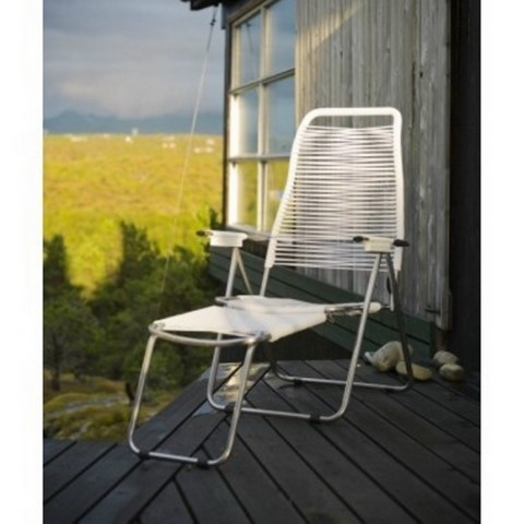 Deck Chair Spaghetti Fiam Aluminium Frame