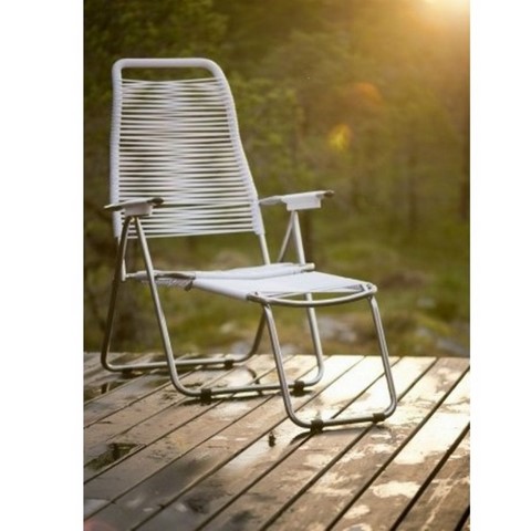 Deck Chair Spaghetti Fiam Aluminium Frame