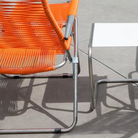 Deck Chair Spaghetti Fiam Aluminium Frame