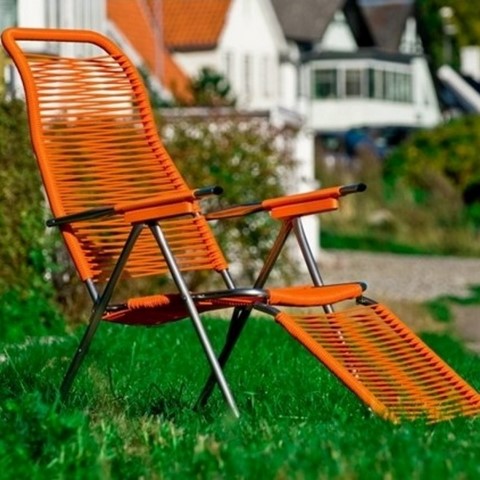 Deck Chair Spaghetti Fiam Aluminium Frame