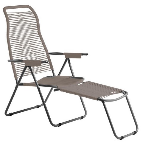 Deck Chair Spaghetti Fiam Aluminium Frame