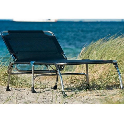 Folding Sunbed Amigo XL 40 Fiam Aluminium Frame